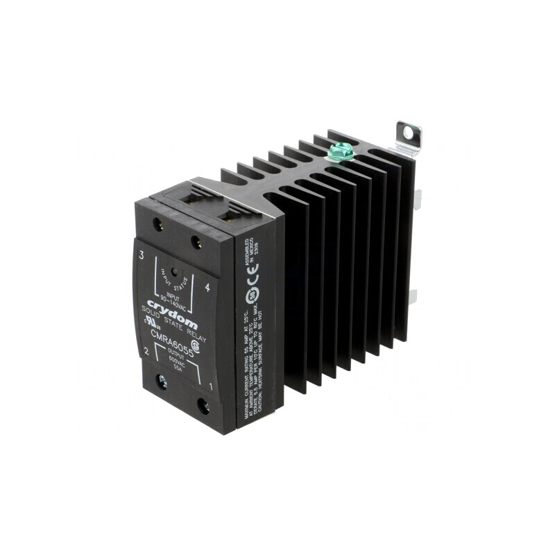 Releu Semiconductor Monofazat 55A 90-140VAC 48-660VAC | Electronic-mag.ro | Componente Electronice