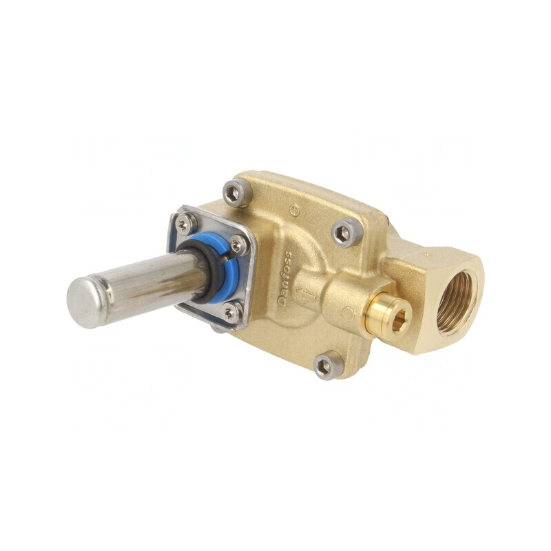 Ventil electromagnetic G 1/2 alamă 2/2 NC NBR | Electronic-mag.ro | Componente Electronice
