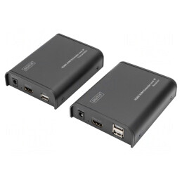 Întrerupător KVM Negru Cat 5e/6 | Electronic-mag.ro | Componente Electronice