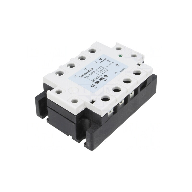 Releu Semiconductor 25A 3-Fazat 24-440VAC | Electronic-mag.ro | Componente Electronice