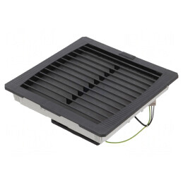 Ventilator Axial AC 230V 138m3/h IP54 252x252mm | Electronic-mag.ro | Componente Electronice
