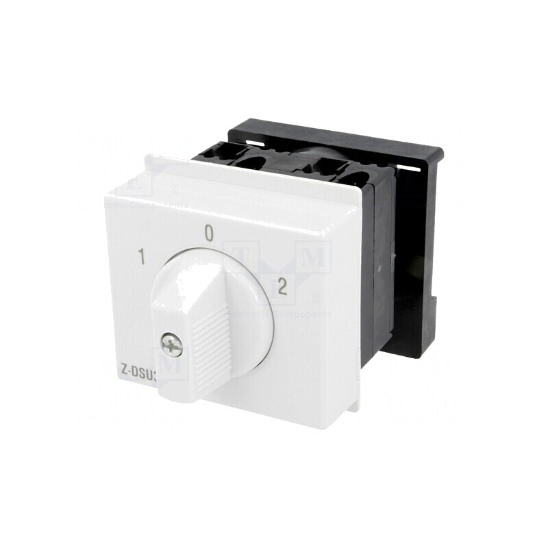 Întrerupător rotativ 250VAC 20A IP20 pentru şină DIN | Electronic-mag.ro | Componente Electronice