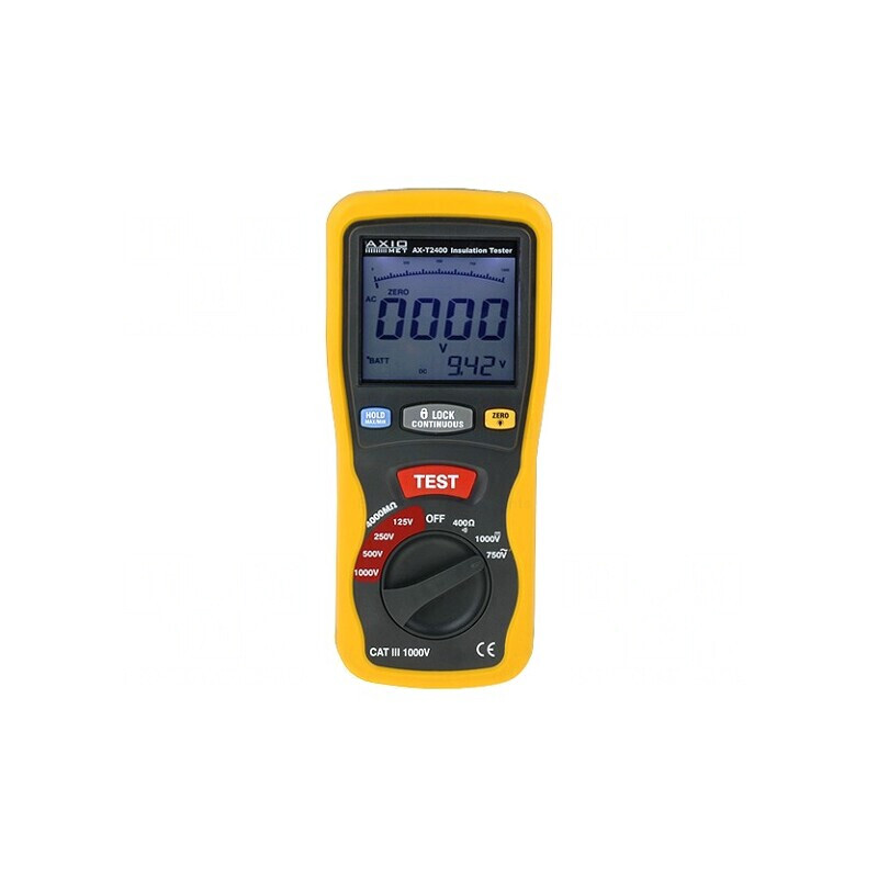 Aparat de Măsură Rezistență Izolație LCD 1-750V AX-T2400 | Electronic-mag.ro | Componente Electronice