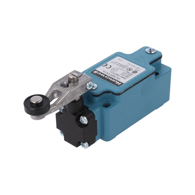 Limitator Cursă Manetă 38mm R, Rulou Plastic 19mm 6A | Electronic-mag.ro | Componente Electronice