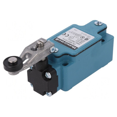 Limitator Cursă Manetă 38mm R, Rulou Plastic 19mm 6A | Electronic-mag.ro | Componente Electronice