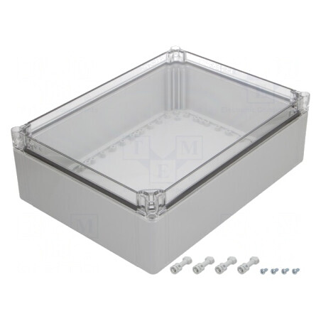 Carcasă Universală Policabonat 300x400x132 mm | Electronic-mag.ro | Componente Electronice
