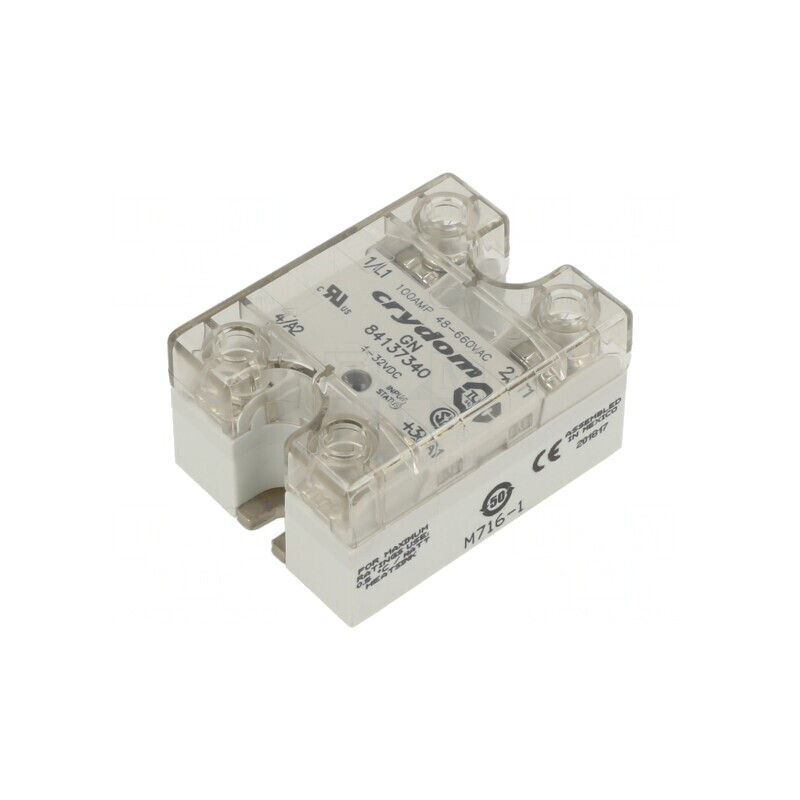 Releu Semiconductor 100A 1-Fazat | Electronic-mag.ro | Componente Electronice Releu Semiconductor 100A 1-Fazat | Electronic-mag.ro | Componente Electronice