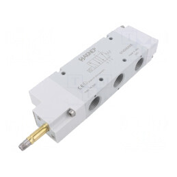 Ventil electromagnetic monostabil 5/2 2-10bar G 1/2 | Electronic-mag.ro | Componente Electronice