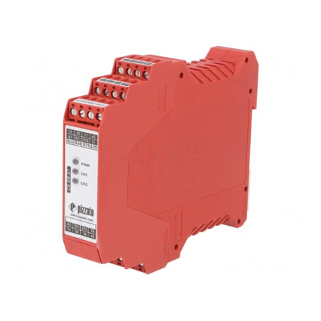 Releu de Siguranță 24VAC/DC pentru Șină DIN | Electronic-mag.ro | Componente Electronice