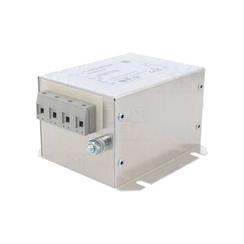 Filtru anti-interferenţe trifazic 520VAC 1,5MΩ FN3256H-16-29 | Electronic-mag.ro | Componente Electronice