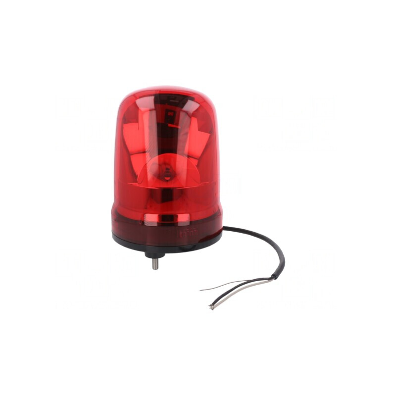 Lumină Rotativă Roșie SKP 90-250VAC | Electronic-mag.ro | Componente Electronice