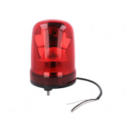 Lumină Rotativă Roșie SKP 90-250VAC | Electronic-mag.ro | Componente Electronice