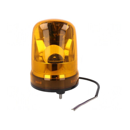 Semnalizator Lumină Rotativă Ambră 90-250V | Electronic-mag.ro | Componente Electronice