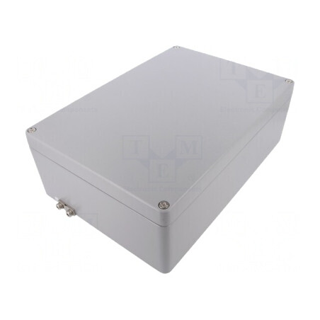 Carcasă Universală Aluminiu Gri ATEX 230x330x111 mm | Electronic-mag.ro | Componente Electronice