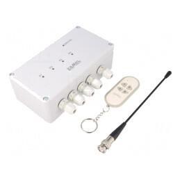Întreupător Rețea Wireless EXTA FREE pt. Perete 230V | Electronic-mag.ro | Componente Electronice