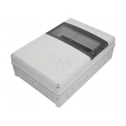 Carcasă modulară IP65 gri IK08 | Electronic-mag.ro | Componente Electronice