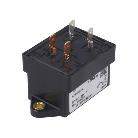 Releu electromagnetic SPST-NO 24VDC 1,24W | Electronic-mag.ro | Componente Electronice