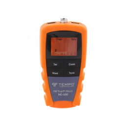 Tester Cabluri LCD 2-3m RJ11 RJ45 Iluminat | Electronic-mag.ro | Componente Electronice