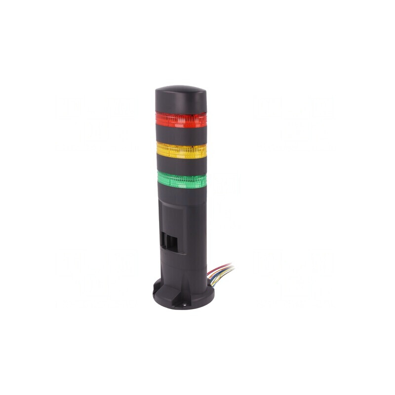 Semnalizator LED Coloană Roșu Galben Verde LD6A | Electronic-mag.ro | Componente Electronice