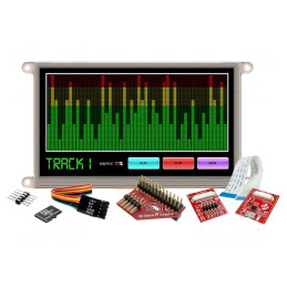 Kit Dezvoltare cu Afișaj LCD TFT 7" 800x480 455cd/m2 FFC/FPC | Electronic-mag.ro | Componente Electronice