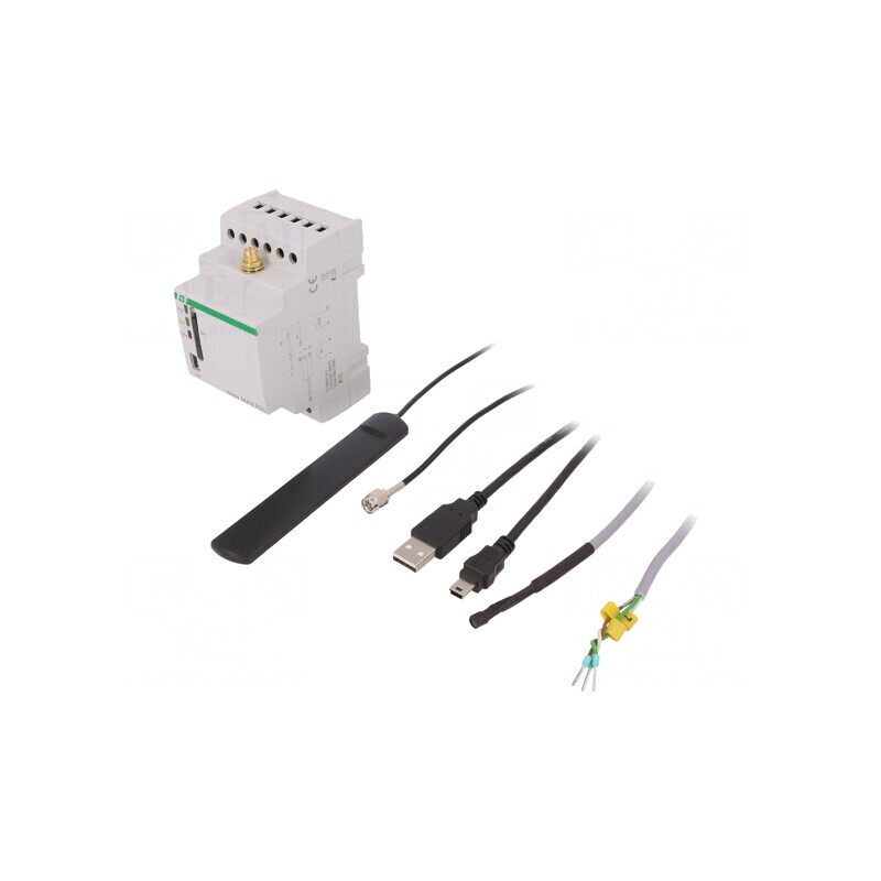 Telemetric PLC pentru șină DIN 230VAC relee IP20 3W | Electronic-mag.ro | Componente Electronice