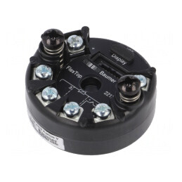 Adaptor de Temperatură 7÷40VDC 4÷20mA Pt100 | Electronic-mag.ro | Componente Electronice