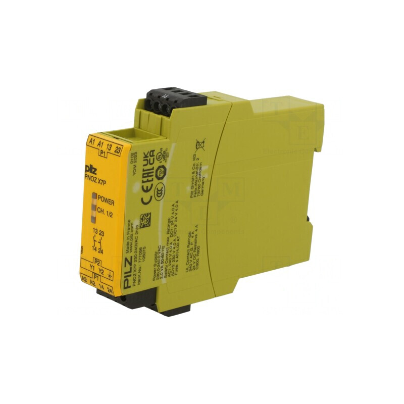Releu de Siguranță PNOZ X7P 230-240VAC IP40 | Electronic-mag.ro | Componente Electronice Releu de Siguranță PNOZ X7P 230-240VAC IP40 | Electronic-mag.ro | Componente Electronice