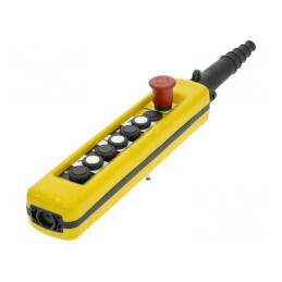 Casetă de comandă Harmony XAC 7 Butoane IP65 Plastic | Electronic-mag.ro | Componente Electronice