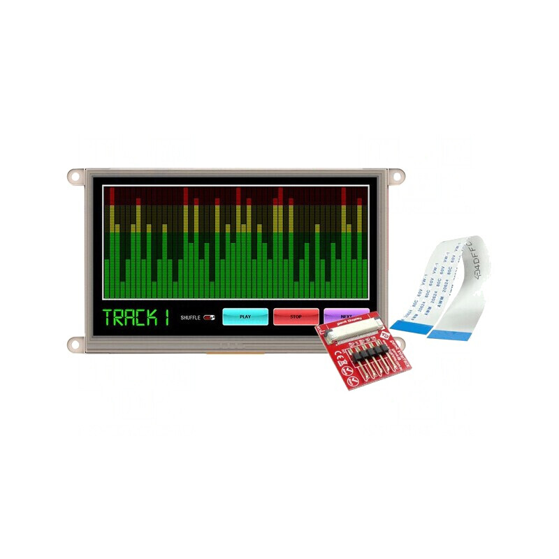 Afișaj TFT 7" 800x480 32kBRAM 192kBFLASH | Electronic-mag.ro | Componente Electronice Afișaj TFT 7" 800x480 32kBRAM 192kBFLASH | Electronic-mag.ro | Componente Electronice