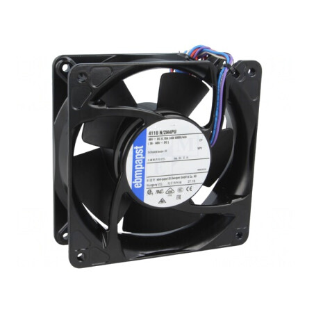 Ventilator Axial DC 48V 119x119x38mm IP68 | Electronic-mag.ro | Componente Electronice