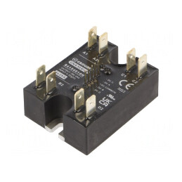 Releu Semiconductor 25A 1-Fazat 4-32VDC 12-280VAC | Electronic-mag.ro | Componente Electronice