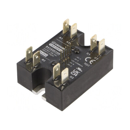 Releu Semiconductor 25A 1-Fazat 4-32VDC 12-280VAC | Electronic-mag.ro | Componente Electronice