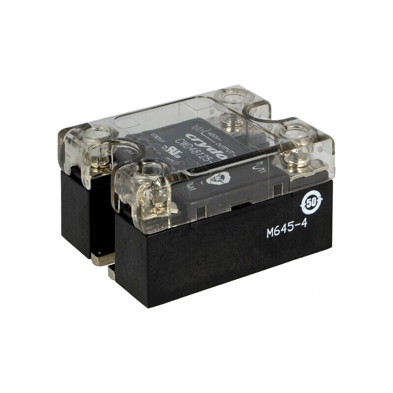 Releu Semiconductor 1-Fazat 125A 48-660VAC | Electronic-mag.ro | Componente Electronice