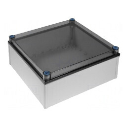 Carcasă Universală Gri 400x400x170 mm pentru Echipamente | Electronic-mag.ro | Componente Electronice