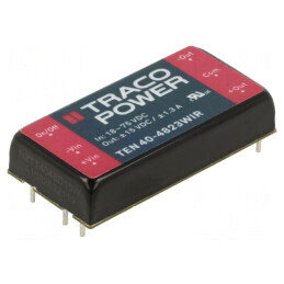 Convertor DC/DC 40W 18-75V la 15V/-15V | Electronic-mag.ro | Componente Electronice