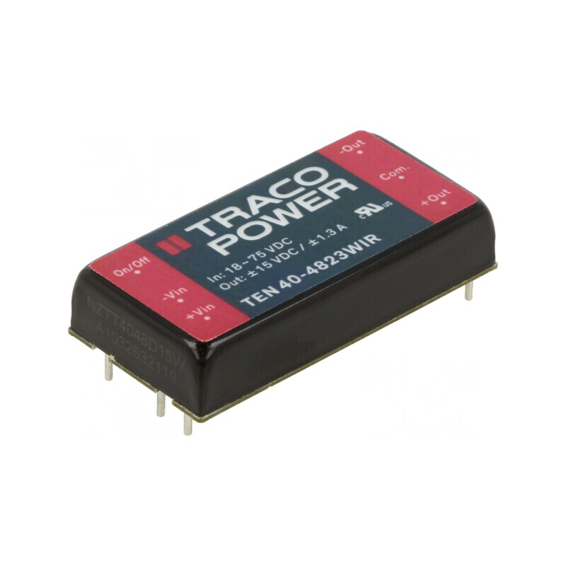 Convertor DC/DC 40W 18-75V la 15V/-15V | Electronic-mag.ro | Componente Electronice Convertor DC/DC 40W 18-75V la 15V/-15V | Electronic-mag.ro | Componente Electronice