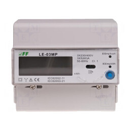 Contor Digital LCD pentru Șină DIN 5A LE-03MP | Electronic-mag.ro | Componente Electronice