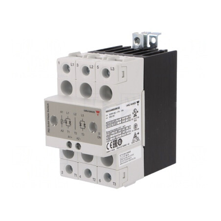 Releu Semiconductor 25A 3-Fazat 42-660VAC | Electronic-mag.ro | Componente Electronice