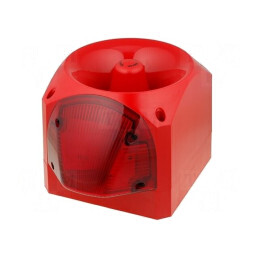Sirenă și Lumină Flash 10-60VDC | Electronic-mag.ro | Componente Electronice