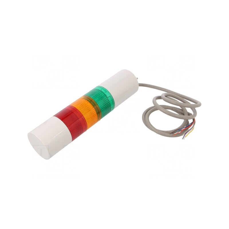 Coloană de Semnalizare LED Roșu/Ambră/Verde | Electronic-mag.ro | Componente Electronice