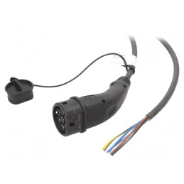 Cablu eMobility 480V 7,4kW Tip 2 7,5m 20A IP44 | Electronic-mag.ro | Componente Electronice