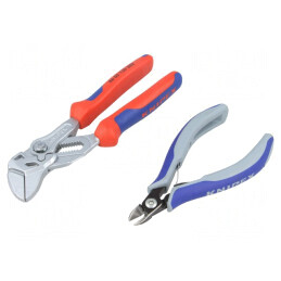 Set Clești Reglabili cu Geantă - 2 Bucăți | Electronic-mag.ro | Componente Electronice