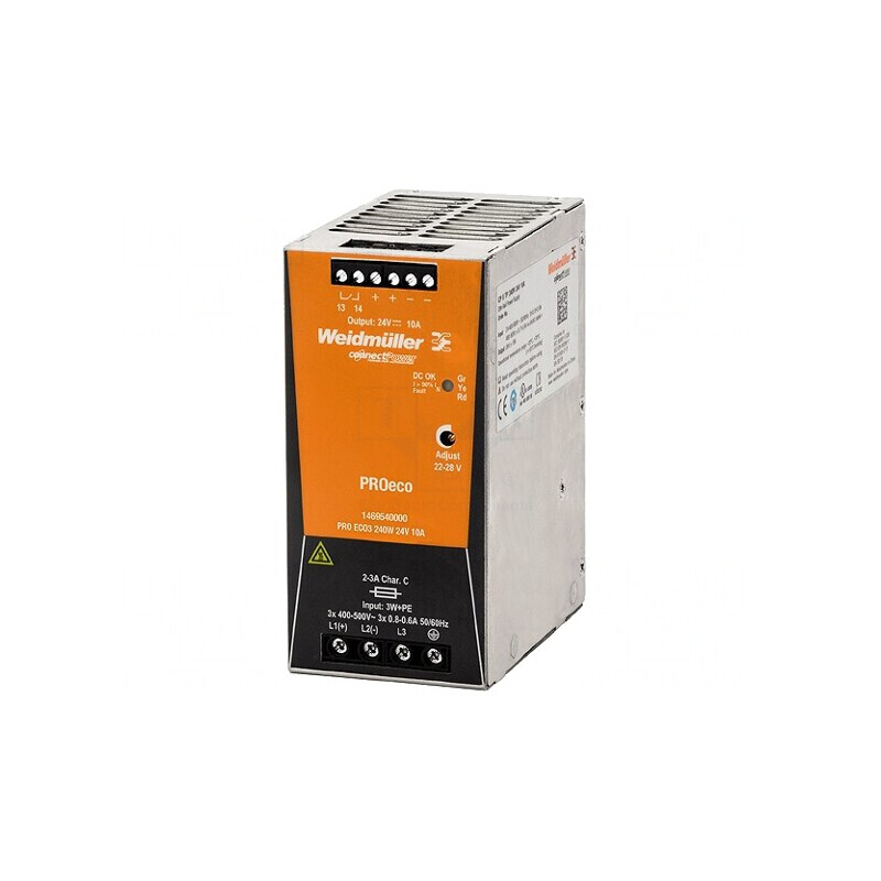 Alimentator pulsatoriu DIN 240W 24VDC 10A | Electronic-mag.ro | Componente Electronice