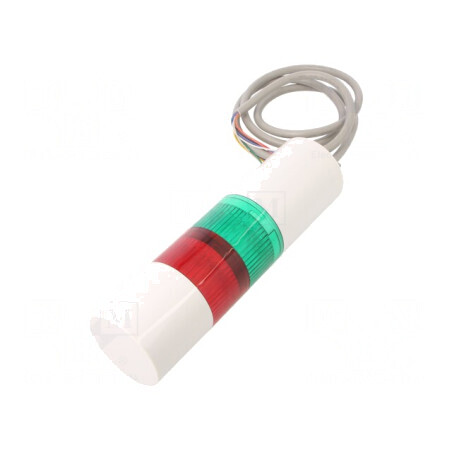 Semnalizator LED Roșu/Verde 24VDC | Electronic-mag.ro | Componente Electronice