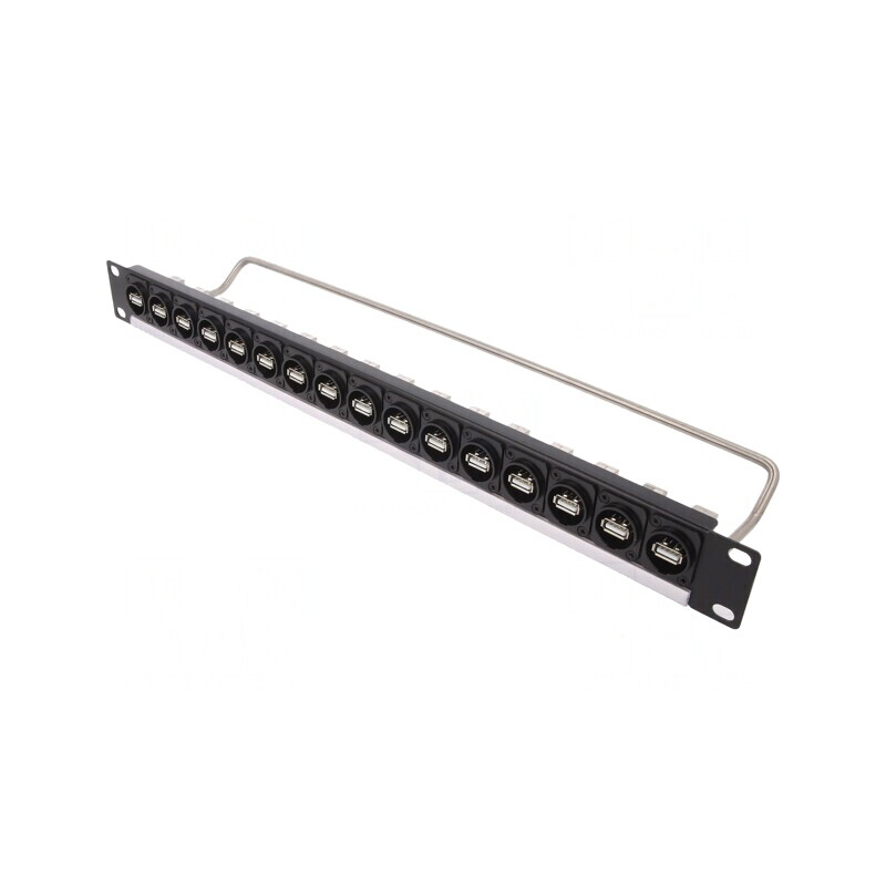 Patch Panel USB A pentru Rack 1U 19" | Electronic-mag.ro | Componente Electronice Patch Panel USB A pentru Rack 1U 19" | Electronic-mag.ro | Componente Electronice