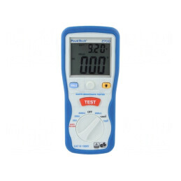 Aparat de Măsură a Rezistenței Prizei de Pământ LCD 1-750V | Electronic-mag.ro | Componente Electronice