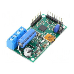 Controler motor DC | 21,77kHz | analogică,RC,TTL,USB | 7A | Ch: 1 | SIMPLE MOTOR CONTROLLER 18V7