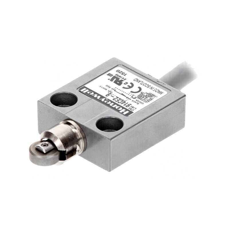 Limitator Cursă Rola Metalică Ø12,4mm SPDT 5A | Electronic-mag.ro | Componente Electronice