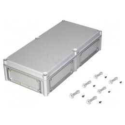 Carcasă montare pe perete gri 280x560x130mm | Electronic-mag.ro | Componente Electronice