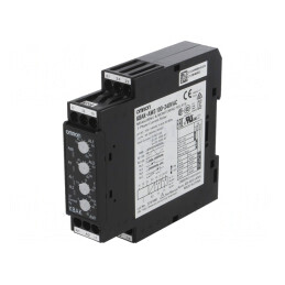 Releu Monitorizare Curent AC SPDT IP20 100-240VAC | Electronic-mag.ro | Componente Electronice